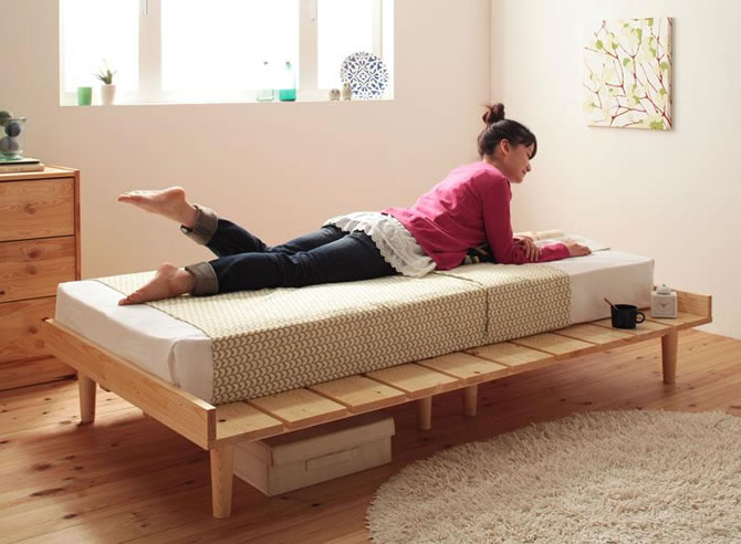 ショート丈ベッド