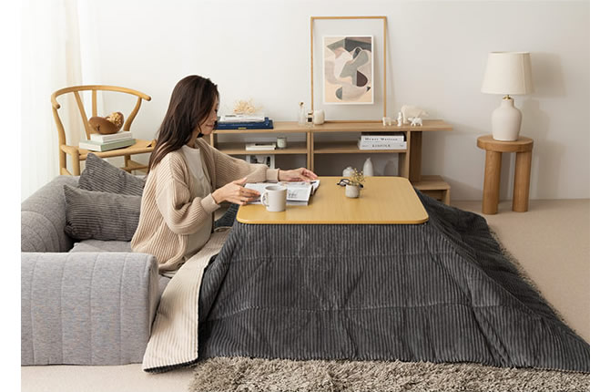 1人暮らしのこたつイメージ