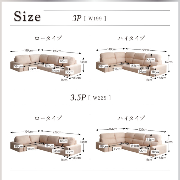 3P・3.5Pサイズ