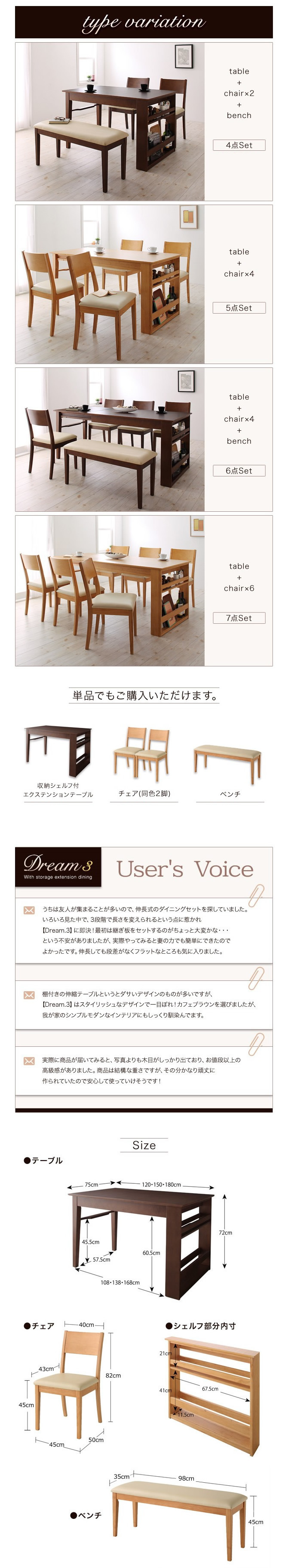 タイプバリエーション