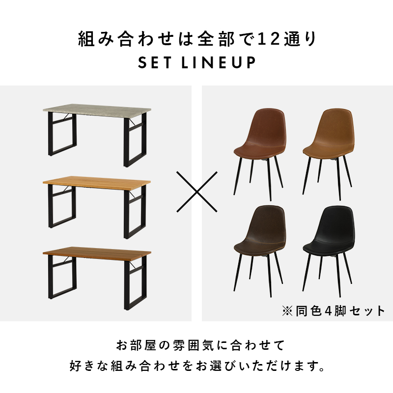 組み合わせは全部で12通り