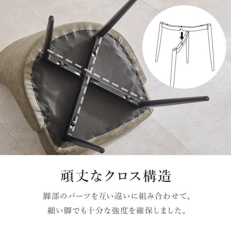 頑丈なクロス構造