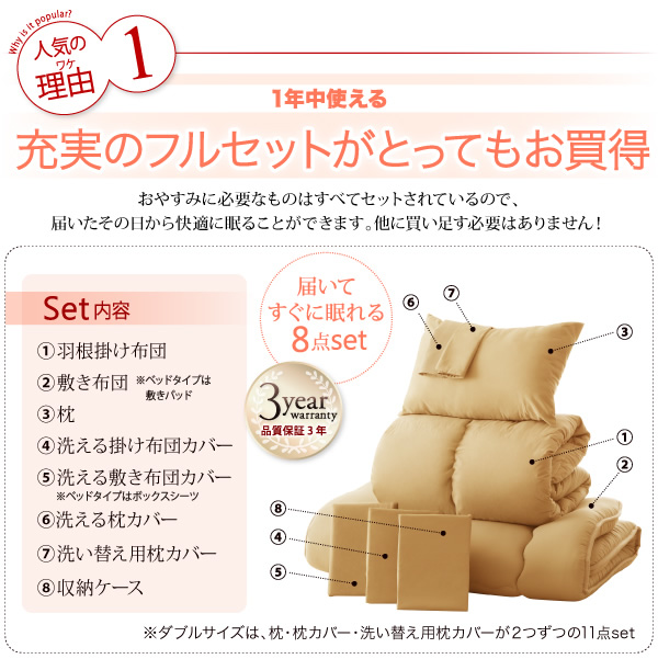 充実のセット内容