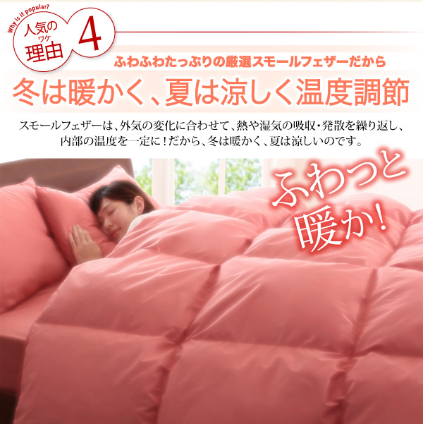 冬は暖かく、夏は涼しく温度調節