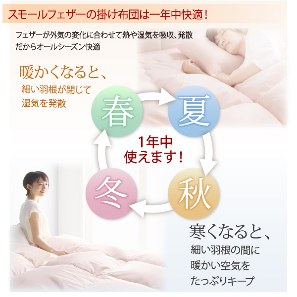 1年中快適な理由