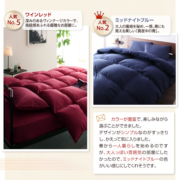 人気上位カラー