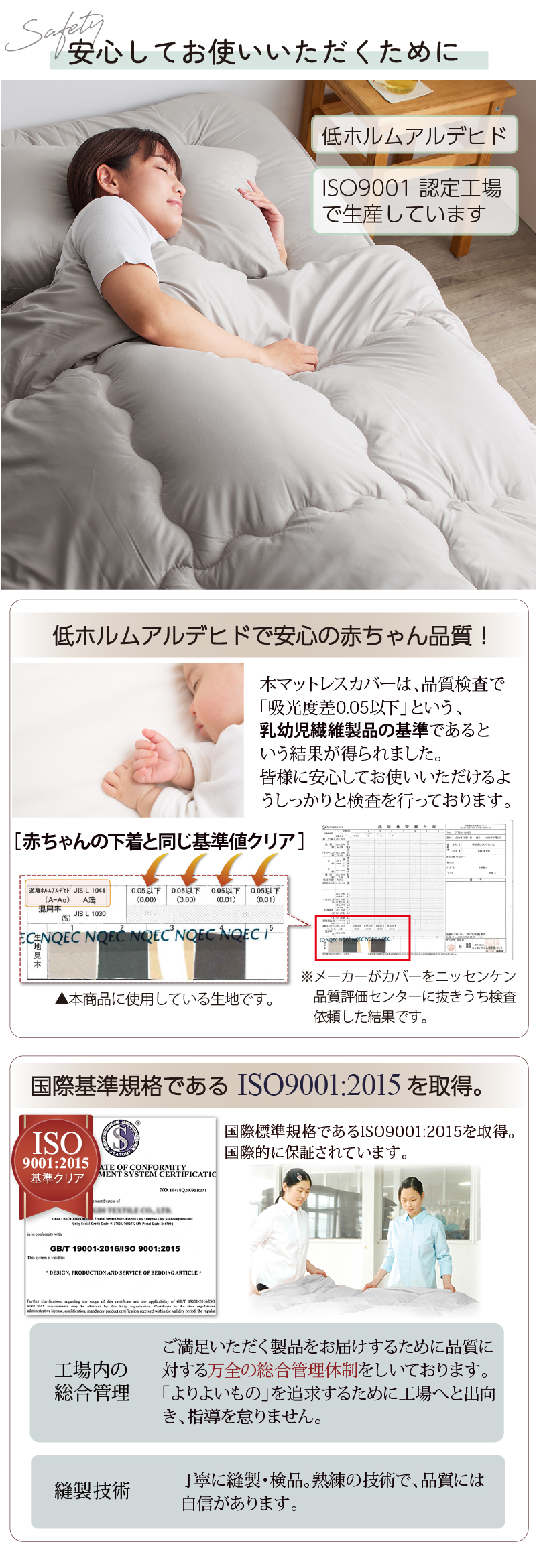 低ホルムアルデヒド、国際基準規格ISO