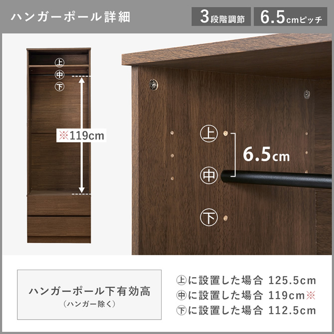 ハンガーポール詳細