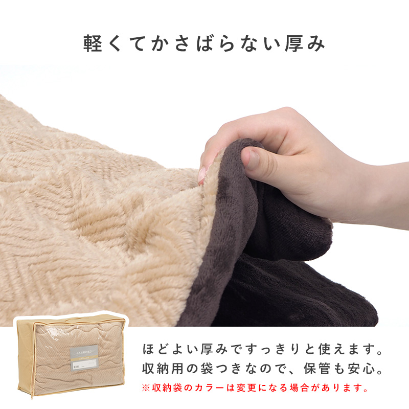 軽くてかさばらない厚み