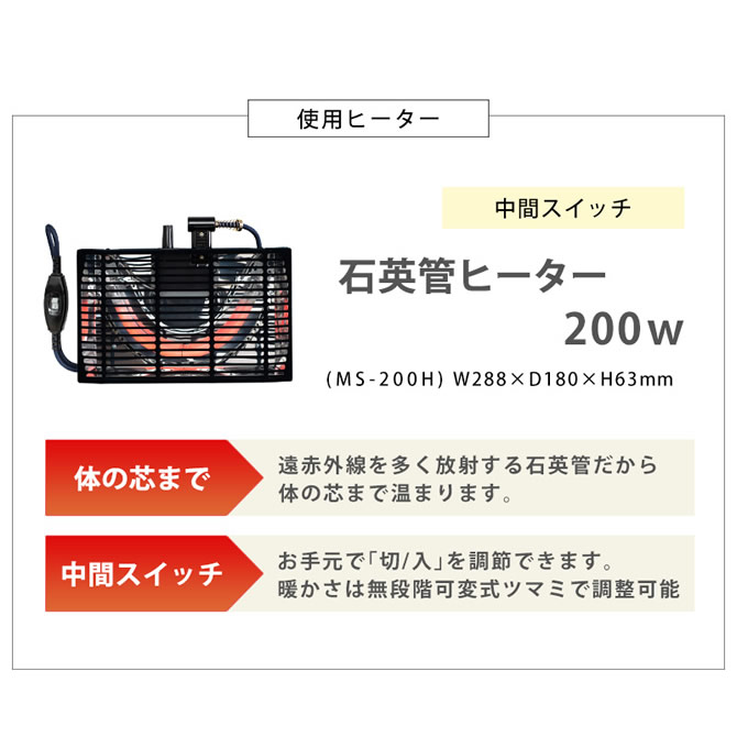 ヒーター詳細