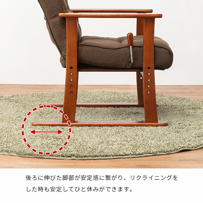 安定した脚部で安心