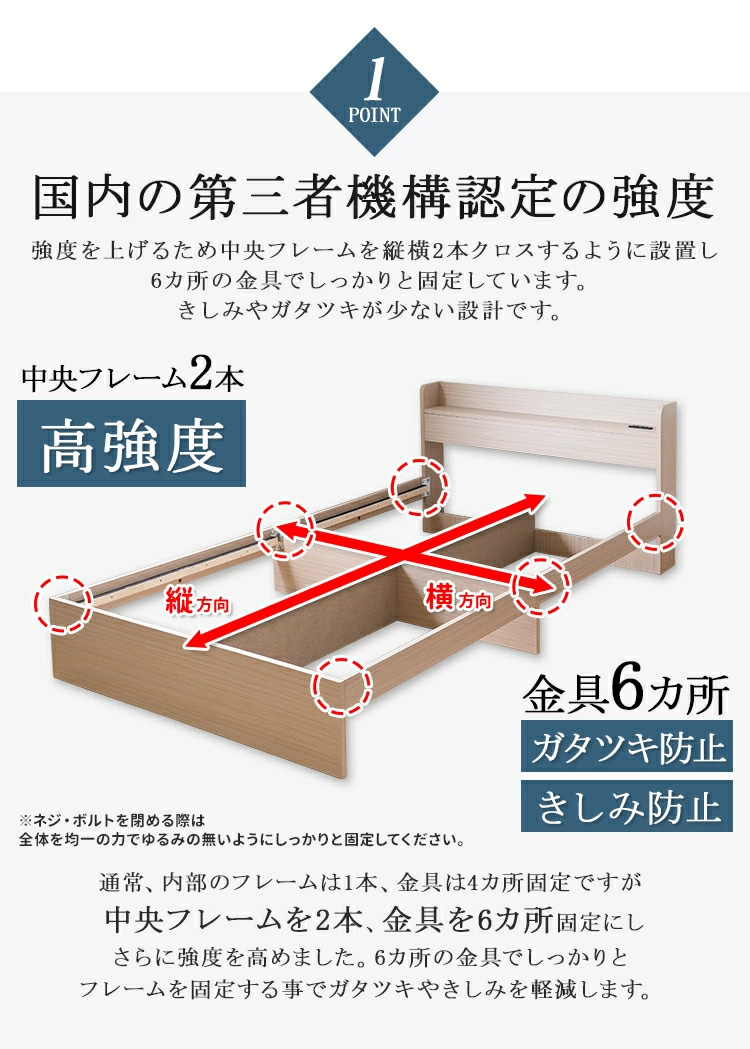 国内の第三者機構認定の強度