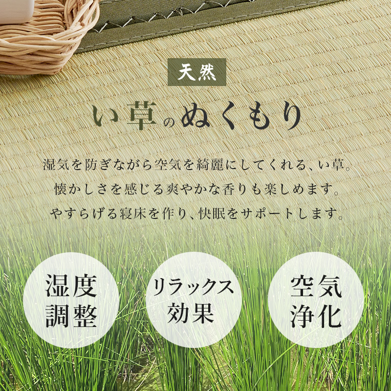 天然い草のぬくもり