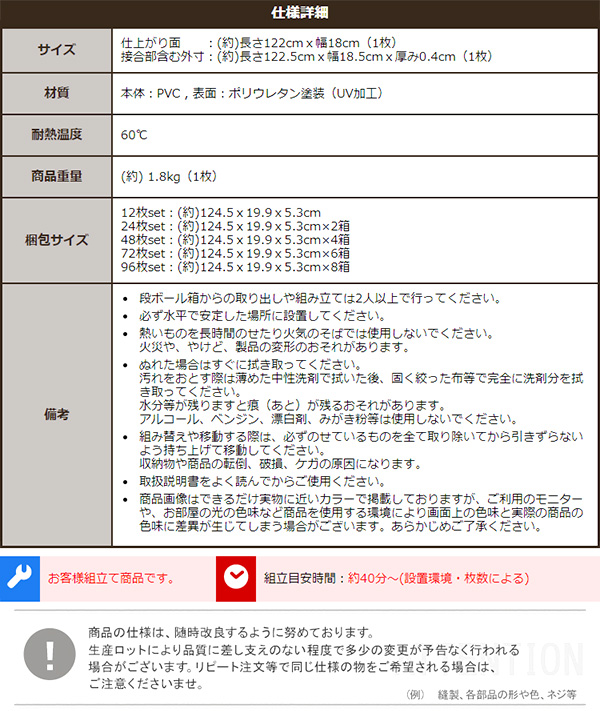 スペック