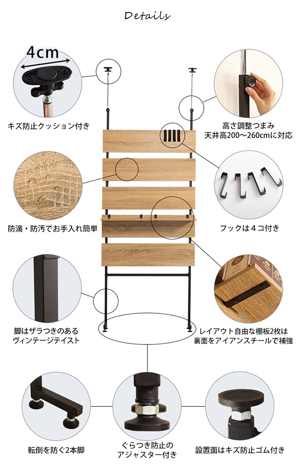 各パーツ詳細