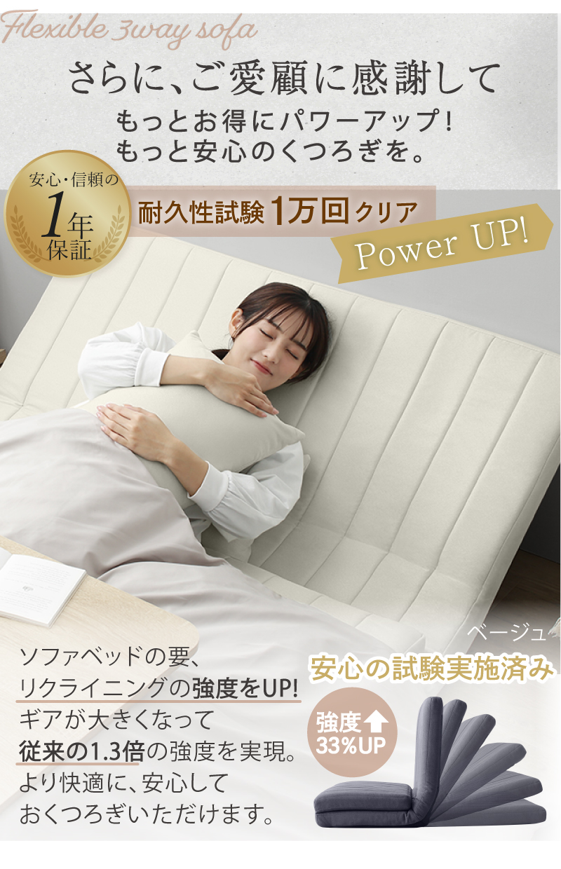耐久性試験1万回クリア
