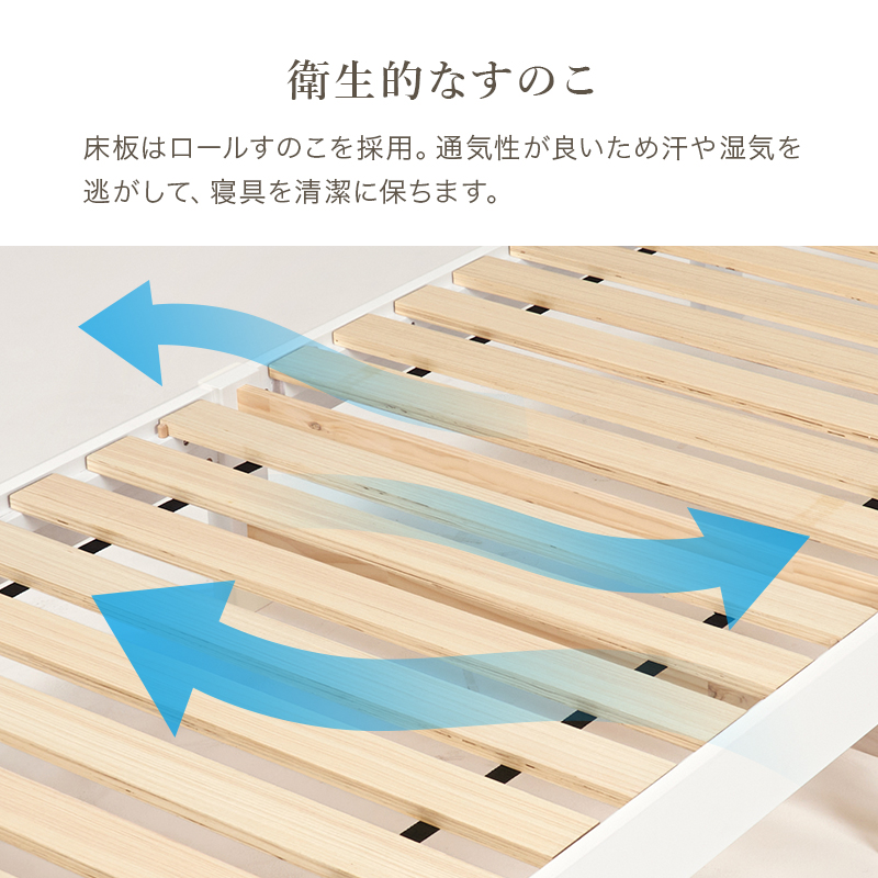 衛生的なすのこ