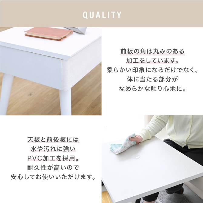 水や汚れに強いPVC加工