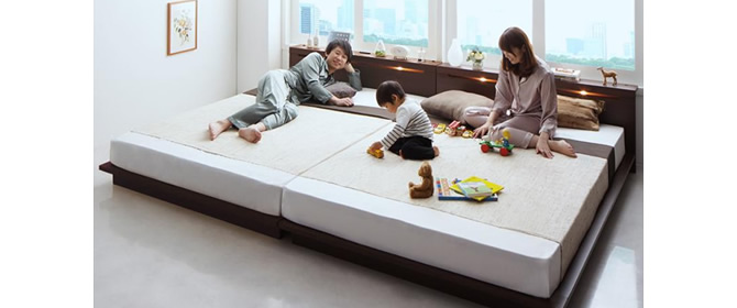 連結・ファミリーベッド