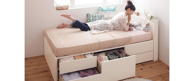 ショート丈ベッド