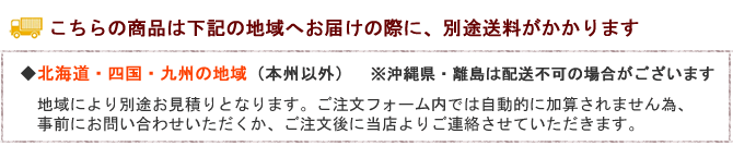 別途送料地域