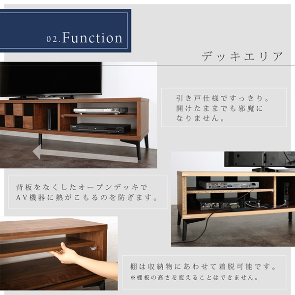 棚の着脱可能