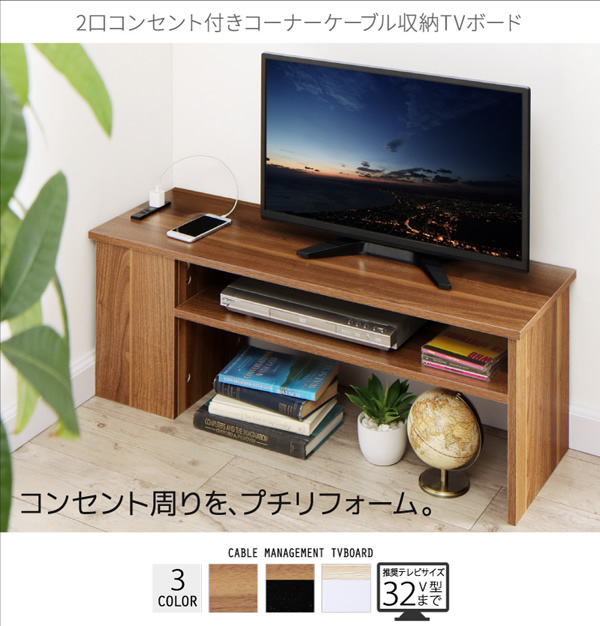 コンセント周りを、プチリフォーム