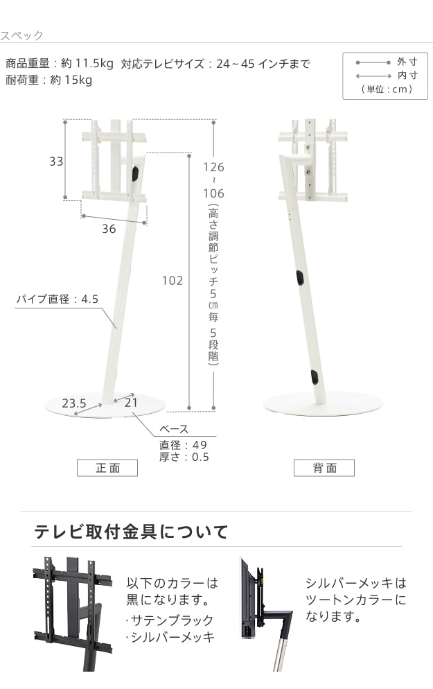 サイズ・寸法図
