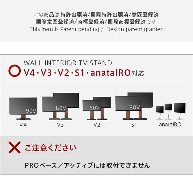 PROタイプには対応していません