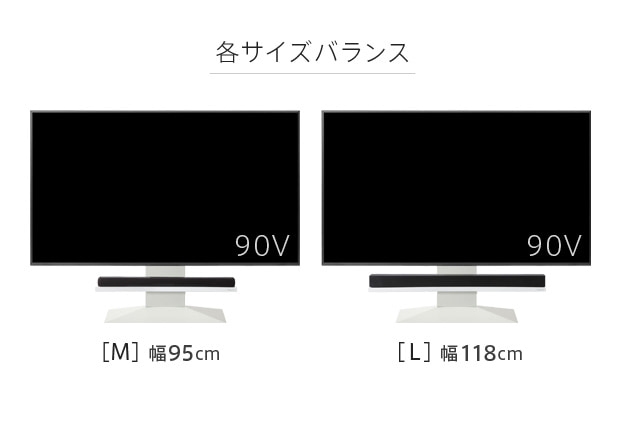 各サイズバランス