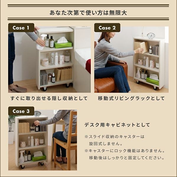 スライド部分の使い方はあなた次第