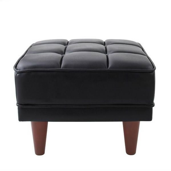 木肘レトロソファー 【BARNEY】バーニー　オットマン