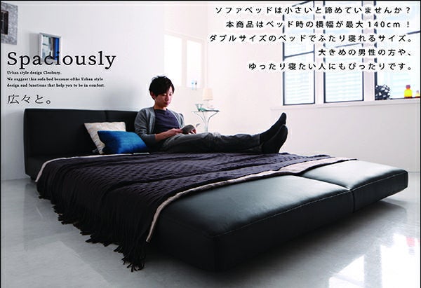 デザインソファーベッド 【Cleobury】クレバリー｜激安インテリア家具