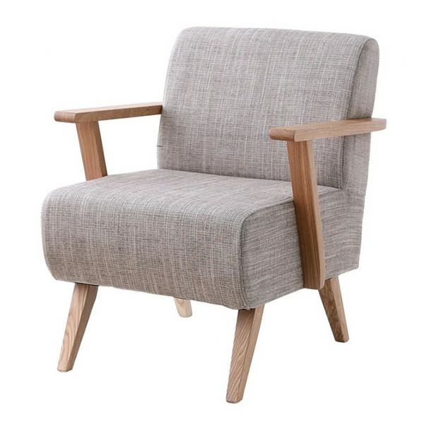 天然木北欧スタイルダイニングソファー 【Milka】ミルカ　1P