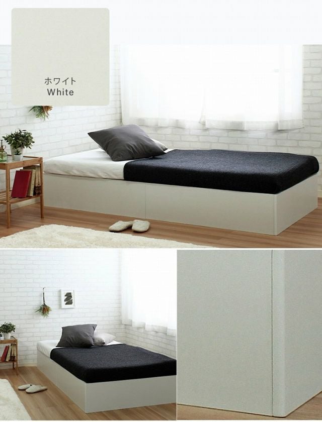 大容量床下収納付きヘッドレスベッド 【coffret】コフレ｜激安