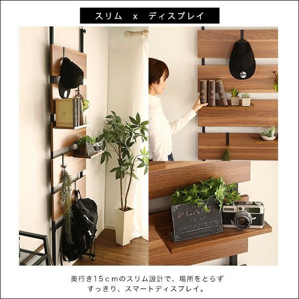 突っ張り木板ラダーラック 【Escala】エスカーラ｜激安インテリア家具