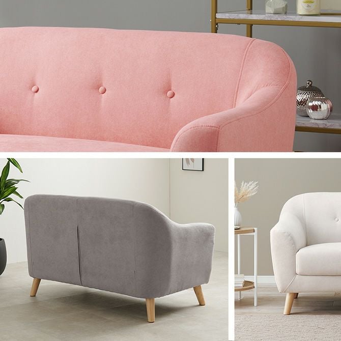 背面・肘掛のカーブ