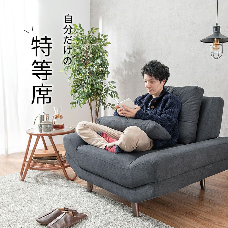 ソファ　幅165cm 　　 ソファ 2.5人掛け「レオ」幅165cm #5グレー色 脚部全2色 | 【公式