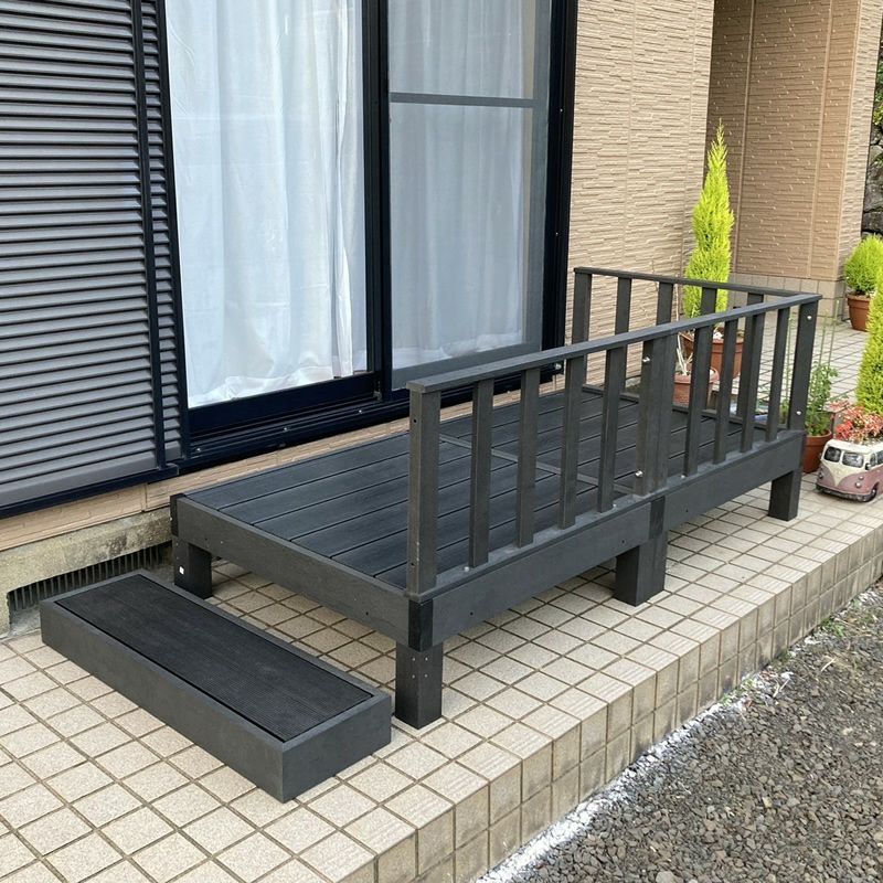 自由に連結・組み合わせ出来るガーデンデッキシリーズ｜激安インテリア