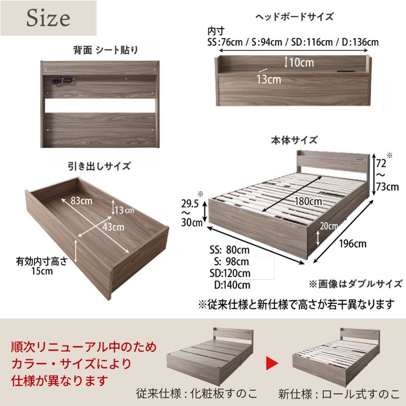 サイズ・全カラーパワーアップしたニューモデル