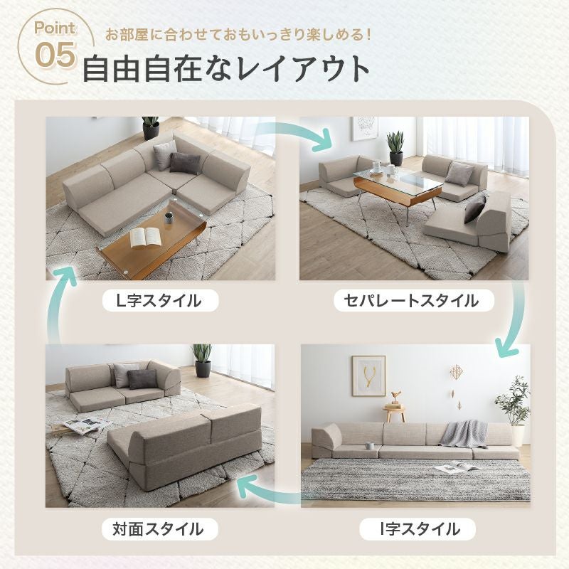 総ウレタン高反発フロアコーナーソファー｜激安インテリア家具の通販