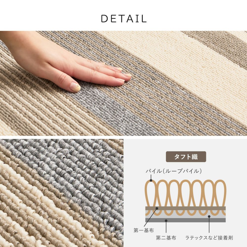 タフト織の詳細