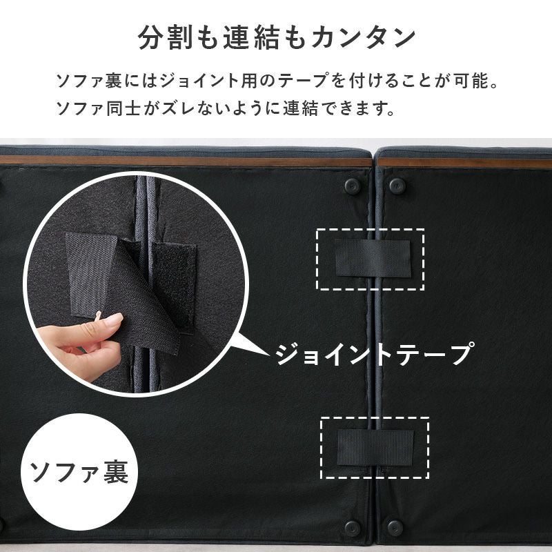 ジョイントテープで分割も連結も簡単