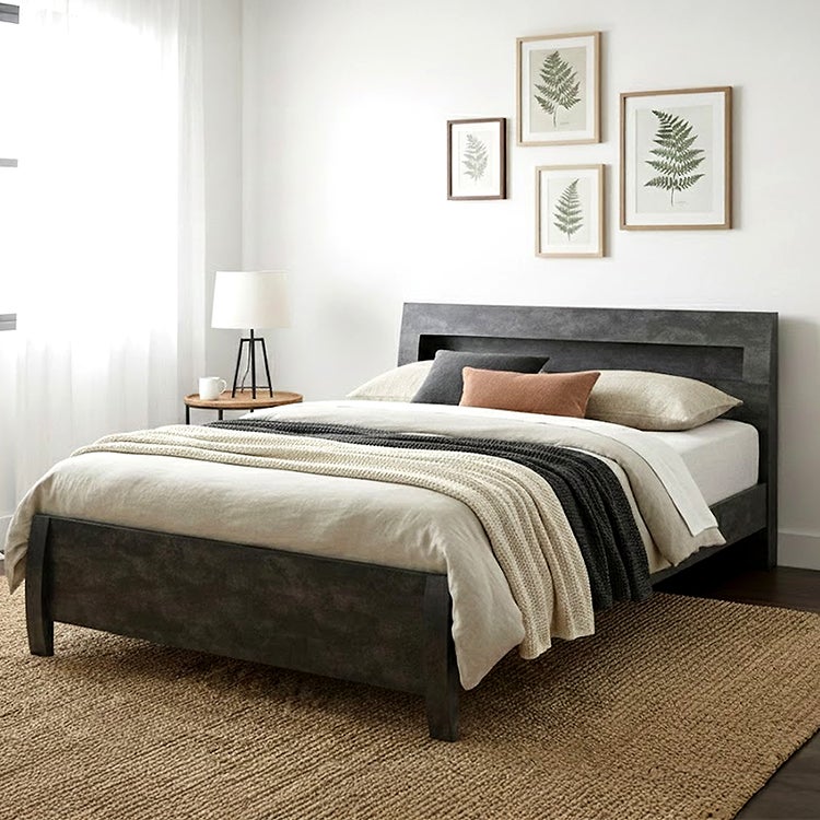 高級感のある落ち着いた石目調 ストーングレー