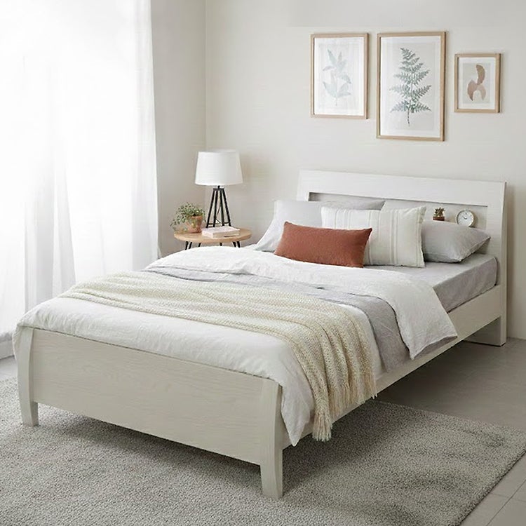 お部屋に馴染みやすい木目調 ウッドホワイト